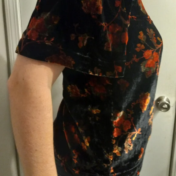 NWT Loft Off the Shoulder floral print Top Size XS - Picture 5 of 11